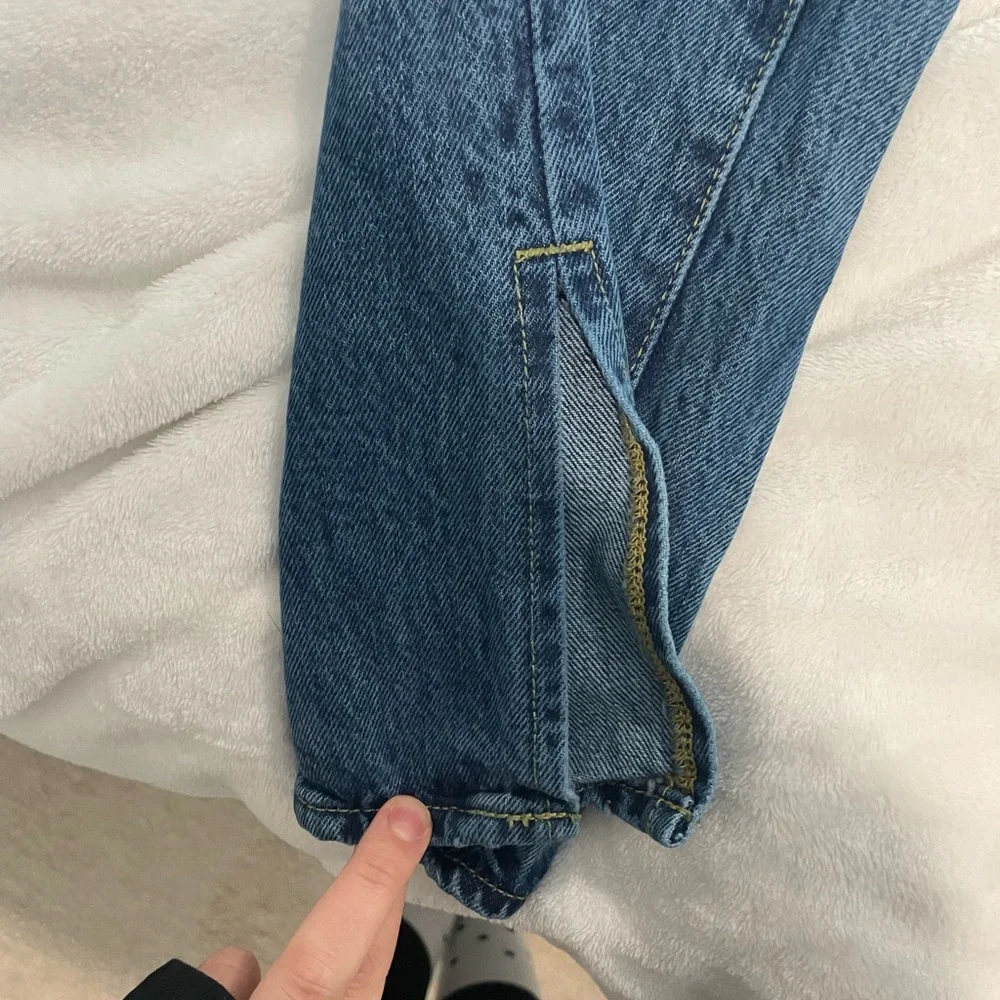 GOOD AMERICAN “Good Boy” High Waist Boyfriend Jeans womens size 4/27 - Picture 8 of 11